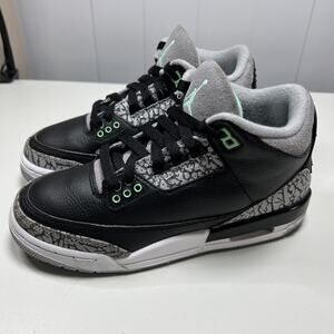 Size 4Y (GS) - Air Jordan 3 Retro Green Glow
